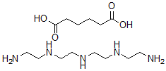 CAS#: 30580-35-9， Hexanedioic acid, polymer with N-(2-aminoethyl)-N'-(2-((2-aminoethyl)amino)ethyl)-1,2-ethanediamine