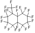 structure of CAS# 306-92-3, Perfluoro(Methyldecalin);1,1,2,2,3,3,4,4,4A,5,5,6,6,7,7,8,8A-Heptadecafluoro-8-(Trifluoromethyl)Decalin;Heptadecafluorodecahydro-1-(Trifluoromethyl)Naphthalene;Naphthalene, 1,1,2,2,3,3,4,4,4A,5,5,6,6,7,7,8,8A-Heptadecafluorodecahydro-8-(Trifluoromethyl)-