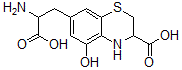 CAS#: 30612-54-5， 7-(2-Amino-3-Hydroxy-3-Oxopropyl)-5-Hydroxy-3,4-Dihydro-2H-1,4-Benzothiazine-3-Carboxylic Acid