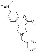 CAS#: 306305-35-1， 1-Benzyl-4-(4-Nitro-Phenyl)-Pyrrolidine-3-Carboxylic Acid Ethyl Ester