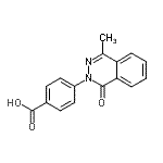 CAS 登录号：306731-76-0， 4-(4-甲基-1-氧代-2(1H)-酞嗪基)苯甲酸