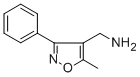 structure of CAS# 306935-01-3, (5-Methyl-3-Phenyl-4-Isoxazolyl)Methylamine;1-(5-METHYL-3-PHENYLISOXAZOL-4-YL)METHYLAMINE;(5-METHYL-3-PHENYL-4-ISOXAZOLYL)METHYLAMINE;4-(AMINOMETHYL)-5-METHYL-3-PHENYLISOXAZOLE