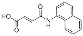 structure of CAS# 306935-75-1, 4-(1-Naphthylamino)-4-Oxobut-2-Enoic Acid;(2Z)-4-(1-Naphthylamino)-4-Oxobut-2-Enoic Acid;4-(1-NAPHTHYLAMINO)-4-OXOBUT-2-ENOIC ACID