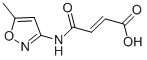 structure of CAS# 306935-78-4, 4-[(5-Methylisoxazol-3-Yl)Amino]-4-Oxobut-2-Enoic Acid;4-[(5-METHYLISOXAZOL-3-YL)AMINO]-4-OXOBUT-2-ENOIC ACID