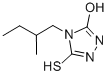 structure of CAS# 306936-78-7, 5-Mercapto-4-(2-Methylbutyl)-4H-1,2,4-Triazol-3-Ol;5-MERCAPTO-4-(2-METHYLBUTYL)-4H-1,2,4-TRIAZOL-3-OL;5-HYDROXY-4-(2-METHYBUTYL)-1,2,4-TRIAZOLE-3-THIOL