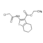 CAS#: 307512-27-2， Ethyl 2-[(Chloroacetyl)Amino]-4,5,6,7-Tetrahydro-1-Benzothiophene-3-Carboxylate