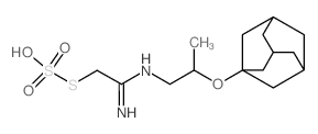 CAS#: 30771-86-9， 1-[1-[(1-Amino-2-Sulfosulfanylethylidene)Amino]Propan-2-Yloxy]Adamantane