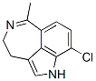 CAS#: 3083-83-8， 3,4-Dihydro-9-Chloro-6-Methyl-1H-Azepino(5,4,3-cd)Indole