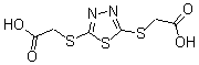 CAS#: 30843-69-7， 2,2'-[1,3,4-Thiadiazole-2,5-Diylbis(Thio)]Bis-Acetic Acid