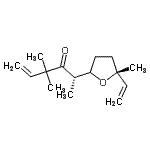 CAS#: 30925-48-5， (2S)-4,4-Dimethyl-2-[(5R)-5-Methyl-5-Vinyltetrahydro-2-Furanyl]-5-Hexen-3-One