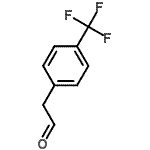 structure of CAS# 30934-62-4, 2-[4-(Trifluoromethyl)Phenyl]Acetaldehyde;2-(4-(Trifluoromethyl)phenyl)acetaldehyde