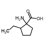 CAS#: 309757-08-2， 1-Amino-2-Ethylcyclopentanecarboxylic Acid