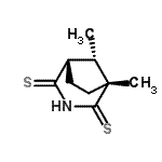 CAS 登录号：309759-66-8， (1R,5S,8S)-1,8-二甲基-3-氮杂双环[3.2.1]辛烷-2,4-二硫酮
