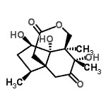 CAS#: 31090-37-6， (1S,2S,4R,5S,6R,13S)-4,5,13-Trihydroxy-2,6,13-Trimethyl-8-Oxatricyclo[4.4.3.0<Sup>1,5</Sup>]Tridecane-9,12-Dione