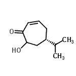 CAS#: 310905-94-3， (5S)-7-Hydroxy-5-Isopropyl-2-Cyclohepten-1-One