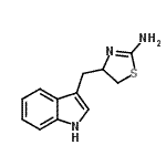 CAS#: 31107-49-0， 4-(1H-Indol-3-Ylmethyl)-4,5-Dihydro-1,3-Thiazol-2-Amine