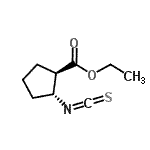 CAS#: 311341-95-4， Ethyl (1R,2R)-2-Isothiocyanatocyclopentanecarboxylate