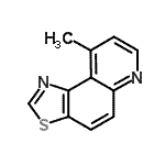 CAS#: 3119-43-5， 9-Methyl[1,3]Thiazolo[4,5-f]Quinoline