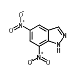 CAS#: 31208-76-1， 5,7-Dinitro-1H-Indazole