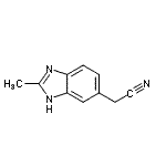 CAS#: 31234-01-2， (2-Methyl-1H-Benzimidazol-5-Yl)Acetonitrile