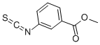 structure of CAS# 3125-66-4, 3-Methoxycarbonylphenyl Isothiocyanate;3-Isothiocyanatobenzoic Acid Methyl Ester;Zinc02168491;3-Methoxycarbonylphenyl Isothiocyanate