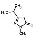 CAS#: 31272-05-6， 5-Isopropyl-2-Methyl-2,4-Dihydro-3H-Pyrazol-3-One