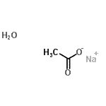 CAS#: 31304-44-6， Sodium Acetate Hydrate (1:1:1)