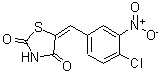 CAS#: 313226-17-4， (5E)-5-(4-Chloro-3-Nitrobenzylidene)-1,3-Thiazolidine-2,4-Dione