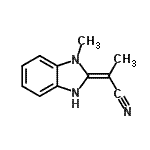 CAS#: 313231-26-4， (2E)-2-(1-Methyl-1,3-Dihydro-2H-Benzimidazol-2-Ylidene)Propanenitrile