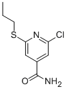 CAS#: 313269-84-0， 2-Chloro-6-(Propylthio)-4-Pyridinecarboxamide