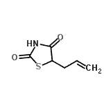 CAS#: 313271-23-7， 5-Allyl-1,3-Thiazolidine-2,4-Dione