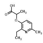CAS#: 313370-20-6， 2-[(2-Ethyl-6-Methyl-3-Pyridinyl)Oxy]Propanoic Acid