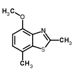 CAS#: 313374-33-3， 4-Methoxy-2,7-Dimethyl-1,3-Benzothiazole