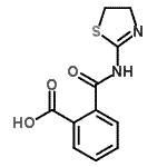 CAS#: 313402-63-0， 2-(4,5-Dihydro-1,3-Thiazol-2-Ylcarbamoyl)Benzoic Acid