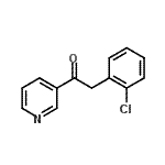 CAS 登录号：31362-68-2， 2-(2-氯苯基)-1-(3-吡啶基)乙酮