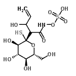 CAS#: 31362-92-2， 1-C-{(2R)-3-Hydroxy-1-Oxo-1-[(Sulfooxy)Amino]-4-Penten-2-Yl}-1-Thio-beta-D-Glucopyranose