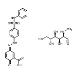 CAS 登录号：31363-03-8， (3Z)-6-氧代-3-{[4-(2-吡啶基氨基磺酰基)苯基]亚肼基}-1,4-环己二烯-1-羧酸-2-脱氧-2-(甲基氨基)-D-葡萄糖(1:1)