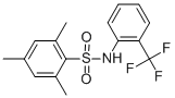 structure of CAS# 313981-55-4, 2,4,6-Trimethyl-N-[2-(Trifluoromethyl)Phenyl]Benzenesulfonamide;Stk049047;Zinc00253036;Ncgc00025319-01