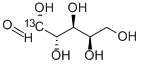 结构式 CAS# 314062-47-0, D-半乳糖 [2-13C]