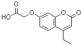 CAS#: 314742-22-8， [(4-Ethyl-2-Oxo-2H-Chromen-7-Yl)Oxy]Acetic Acid