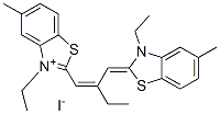 CAS#: 3148-90-1， (2Z)-3-Ethyl-2-[(2E)-2-[(3-Ethyl-5-Methyl-2H-1,3-Benzothiazol-1-Ium-2-Yl)Methylidene]Butylidene]-5-Methyl-1,3-Benzothiazole Iodide