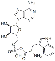 CAS#: 31528-64-0， [(2R,3S,4R,5R)-5-(6-Aminopurin-9-Yl)-4-Hydroxy-2-(Phosphonooxymethyl)Oxolan-3-Yl] (2S)-2-Amino-3-(1H-Indol-3-Yl)Propanoate