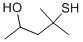 structure of CAS# 31539-84-1, 4-Mercapto-4-Methyl-2-Pentanol;4-Mercapto-4-Methyl-2-Pentanol;4-MERCAPTO-R-METHYL-2-PENTANOL