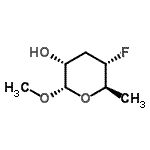 CAS#: 316129-07-4， Methyl (5R)-3,4-Dideoxy-4-Fluoro-5-Methyl-alpha-D-Erythro-Pentopyranoside