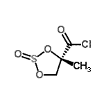 CAS#: 316373-91-8， (4S)-4-Methyl-1,3,2-Dioxathiolane-4-Carbonyl Chloride 2-Oxide