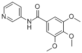 CAS#: 31638-96-7， 3,4,5-Trimethoxy-N-Pyridin-3-Ylbenzamide