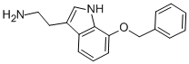 structure of CAS# 31677-75-5, 7-Benzyloxytryptamine;2-[7-(Benzyloxy)-1H-Indol-3-Yl]Ethylamine;Nsc92541;B2001_Sigma