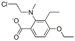 CAS 登录号:31702-62-2, 2-(2-氯乙基-甲基氨基)乙基4-乙氧基苯甲酸酯