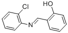 structure of CAS# 3172-42-7, Salicylidene o-Chloroaniline;6-[[(2-Chlorophenyl)Amino]Methylidene]Cyclohexa-2,4-Dien-1-One;(6Z)-6-[[(2-Chlorophenyl)Amino]Methylene]Cyclohexa-2,4-Dien-1-One;6-[[(2-Chlorophenyl)Amino]Methylene]Cyclohexa-2,4-Dien-1-One