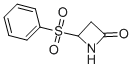 structure of CAS# 31899-01-1, 4-(Phenylsulfonyl)-2-Azetidinone;2-Azetidinone, 4-(Phenylsulfonyl)-;4-(PHENYLSULFONYL)AZETIDIN-2-ONE;4-(PHENYLSULFONYL)-2-AZETIDINONE